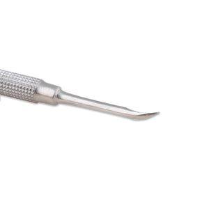 Cuticle Spoon Pusher Curved Cup & Pointed Edge